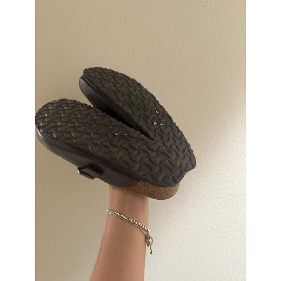 Birkenstock Boston Grip Leather in Brown sz 39 - Picture 5 of 7